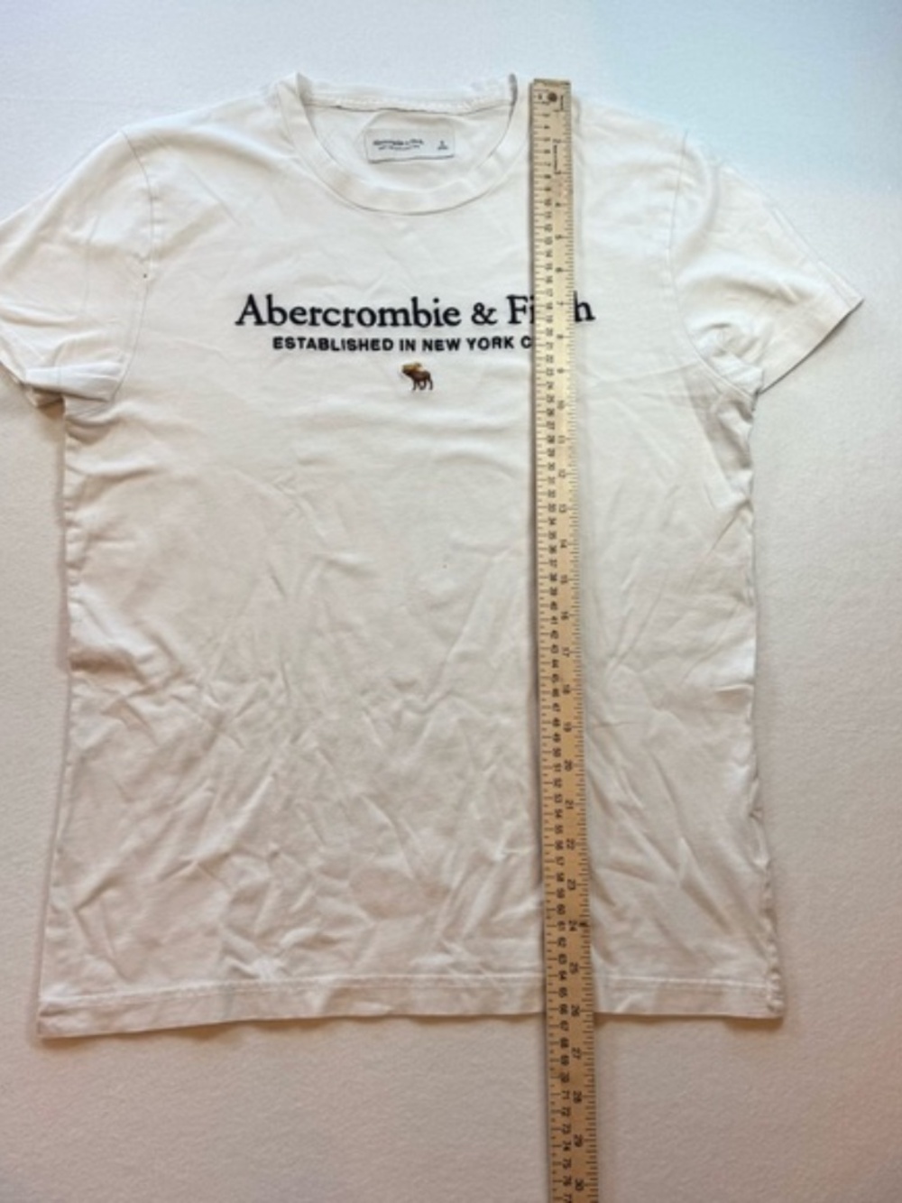 ABERCROMBIE & FITCH Men’s 4 T-Shirt Bundle Short Sleeve Logo Graphic - Picture 5 of 14
